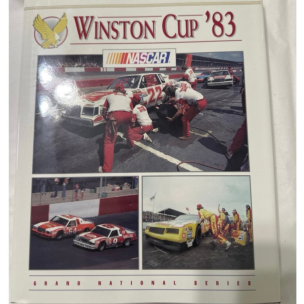 Winston Cup‘83 Grand national series Year Book w/Bobby Allison & Darrell Waltrip